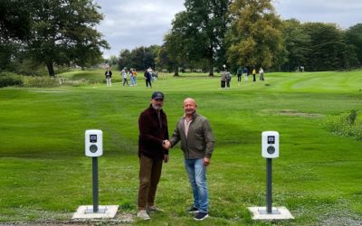 Bornes de recharge au Golf du Mont Garni
