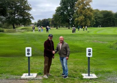 Bornes de recharge au Golf du Mont Garni